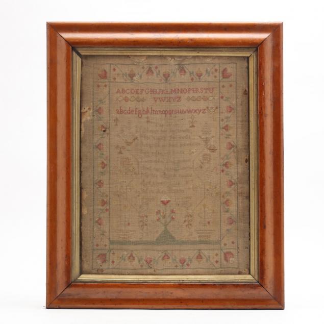 mary-ann-hawks-needlework-sampler-english