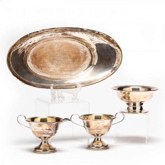 four-sterling-silver-tablewares