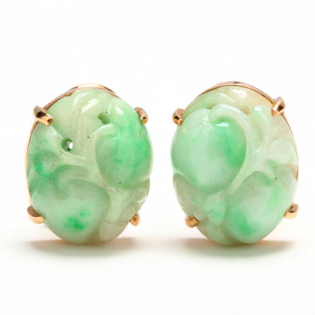 pair-of-14kt-jade-ear-clips