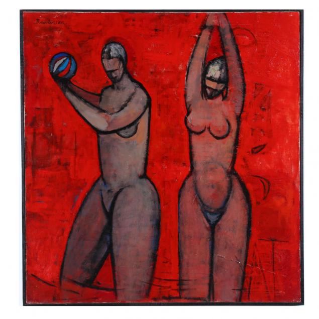robert-broderson-nc-ct-1920-1992-two-nudes-with-a-ball