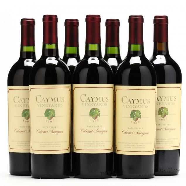 1997-1998-1999-2001-caymus-vineyards