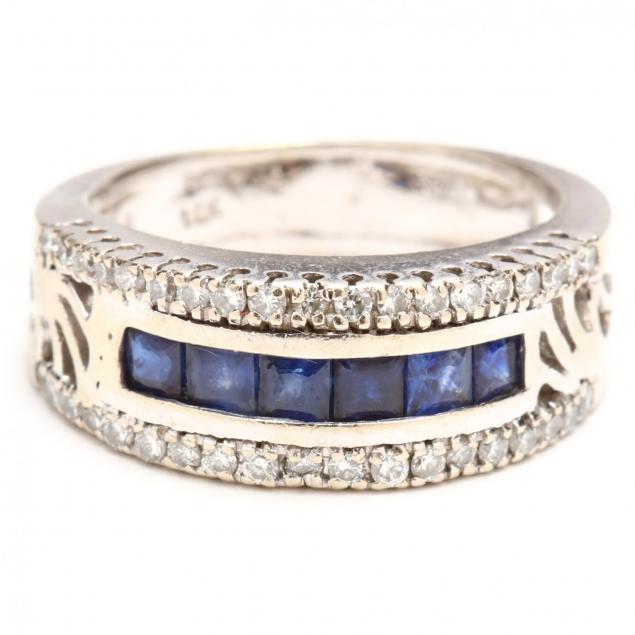 14kt-white-gold-sapphire-and-diamond-band