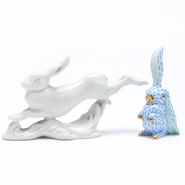 two-porcelain-rabbits