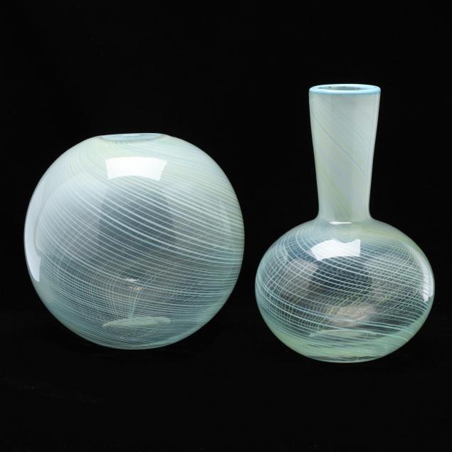 two-pieces-of-modern-swirled-glass