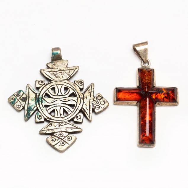 two-cruciform-pendants