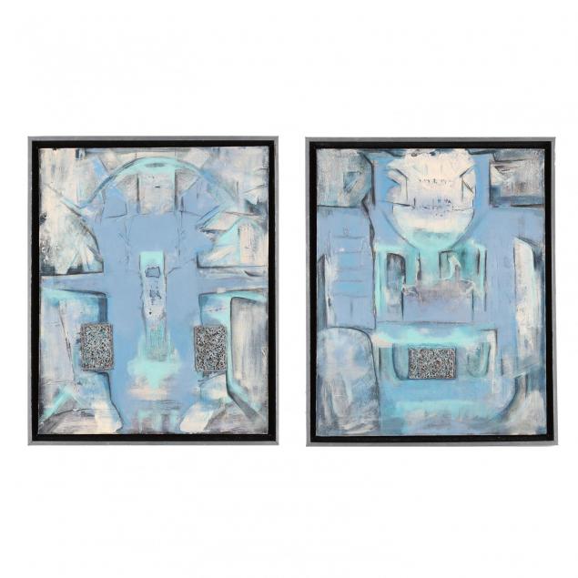pair-of-modern-abstract-paintings