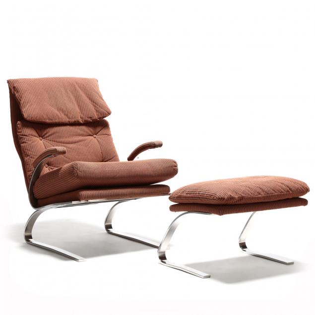 modernist-cantilevered-lounge-chair-and-ottoman