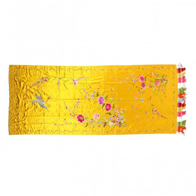 a-golden-yellow-asian-silk-embroidery