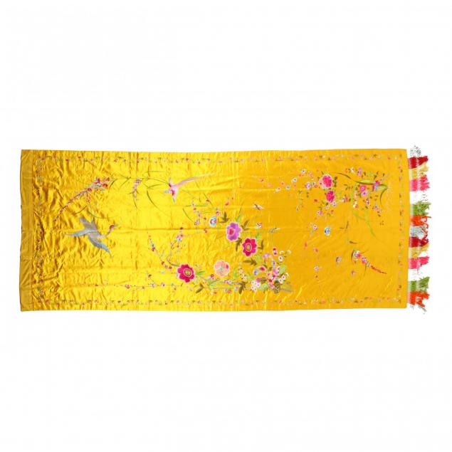 a-golden-yellow-asian-silk-embroidery