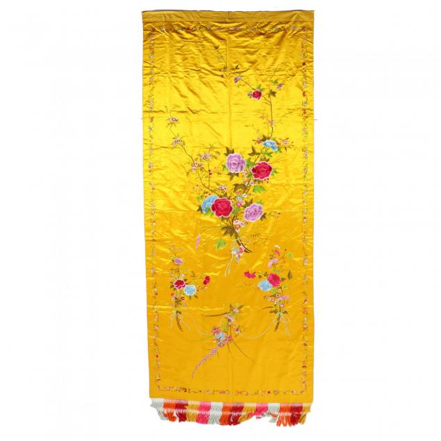 a-golden-yellow-asian-silk-embroidery