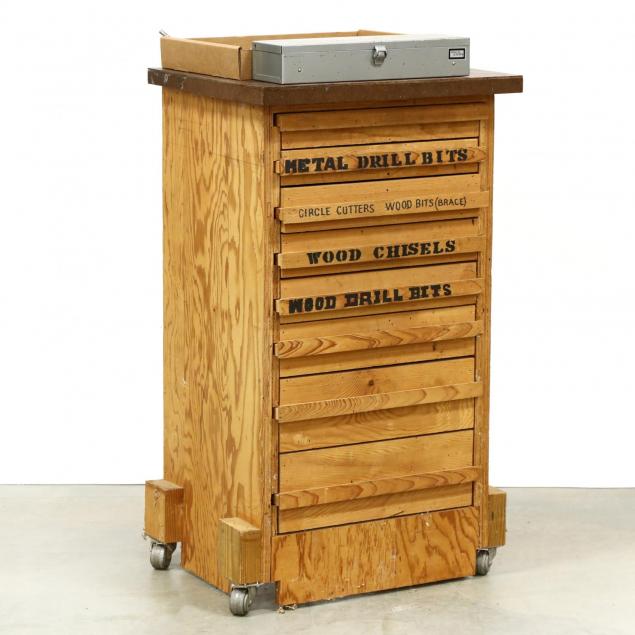 drill-bits-and-storage-cabinet