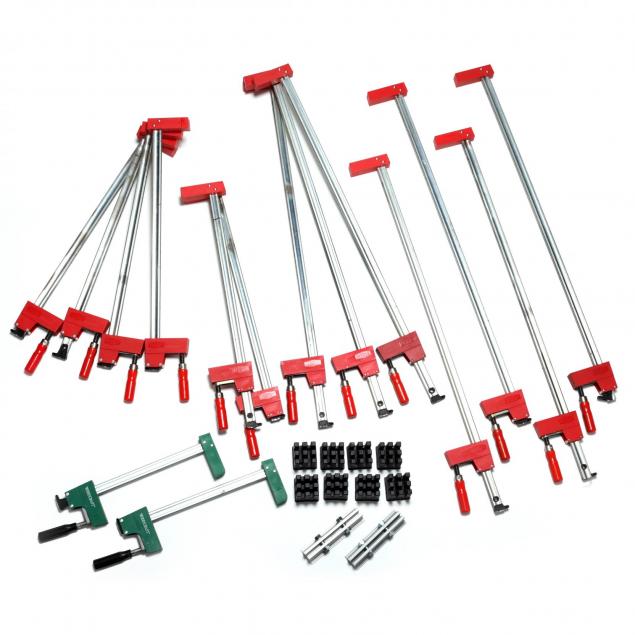 group-of-parallel-clamps-and-extenders