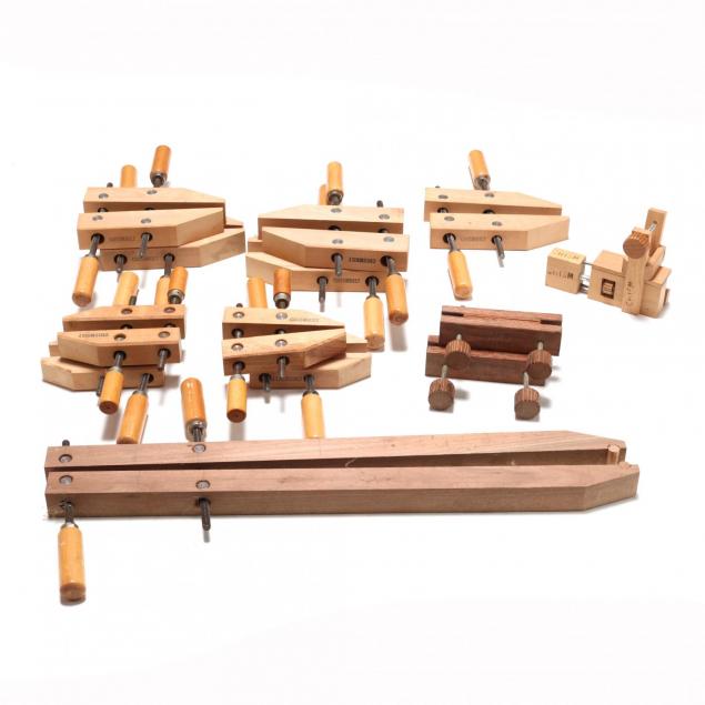 thirteen-shop-built-wooden-adjustable-clamps