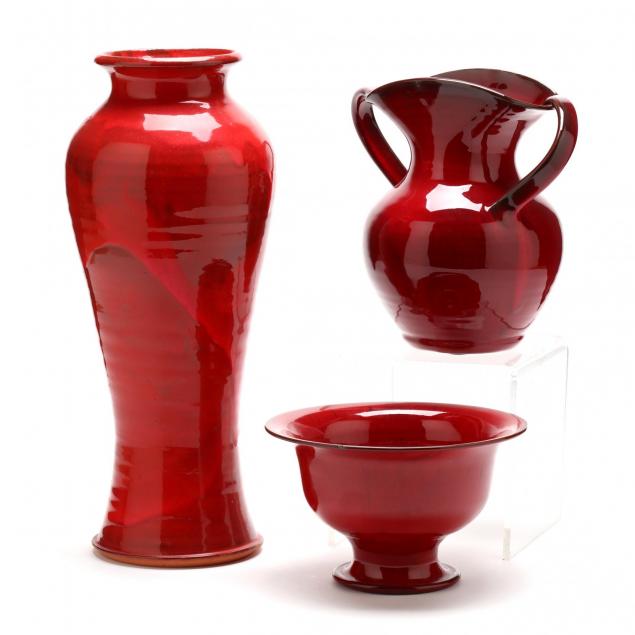 nc-pottery-three-red-glazed-pieces