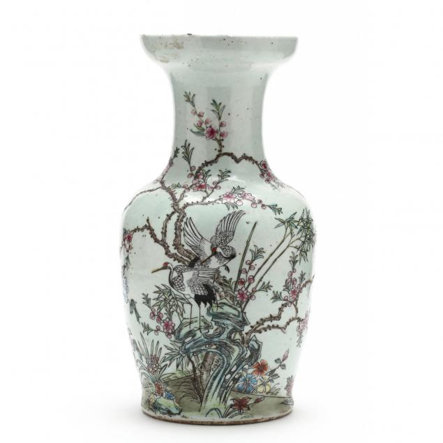 an-asian-celadon-glazed-vase-with-cranes-and-flowers