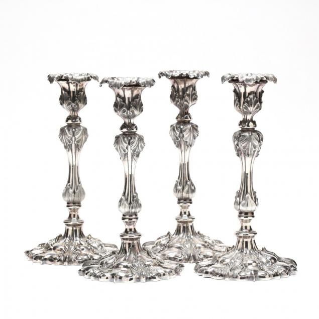 a-set-of-four-antique-english-silverplate-candlesticks