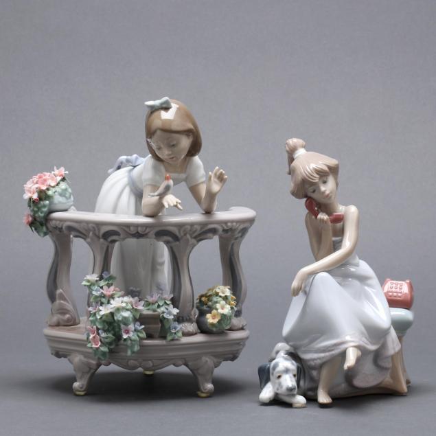 two-lladro-figural-compositions