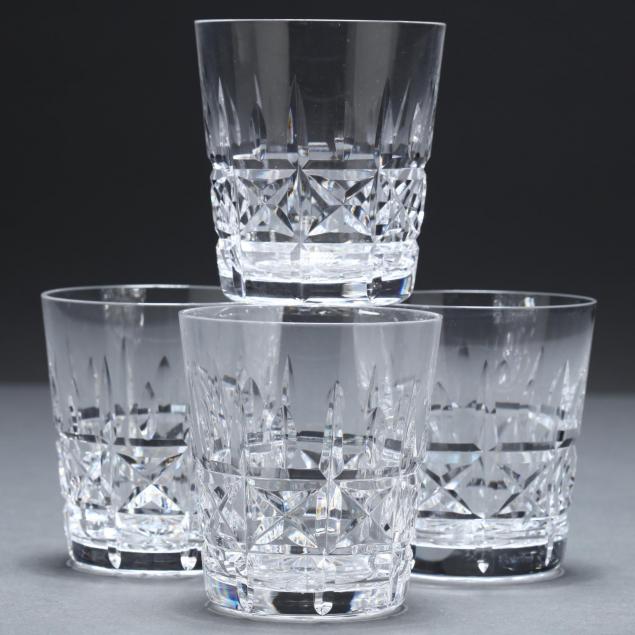 four-waterford-kylemore-old-fashioned-glasses