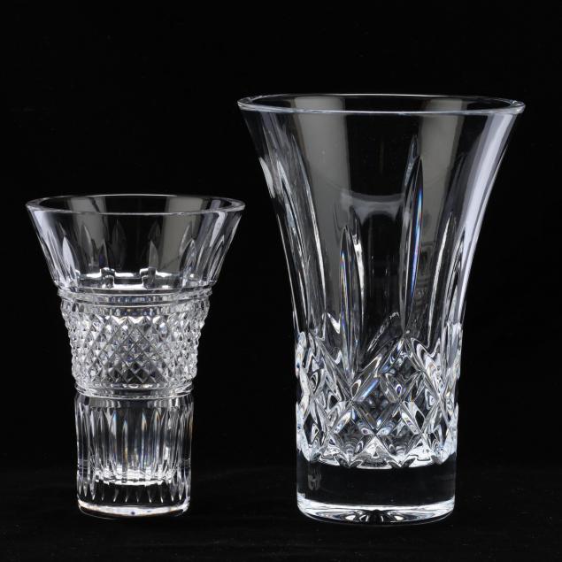two-waterford-cut-crystal-vases