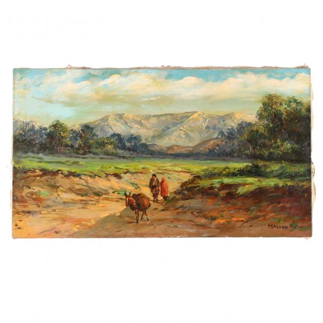 vintage-andean-landscape-painting