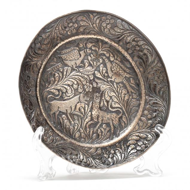 an-indo-persian-repousse-silver-dish