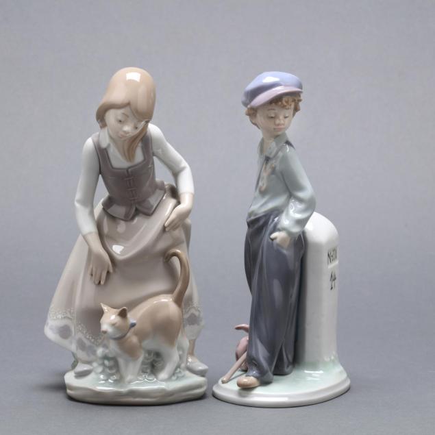 lladro-two-children-figures