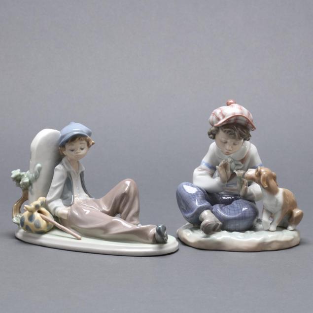 lladro-two-children-figures