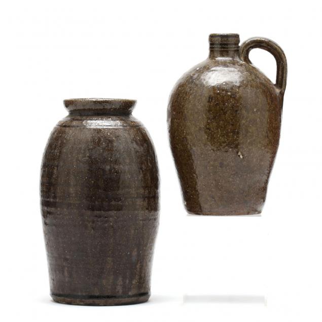 nc-pottery-two-western-stoneware-vessels