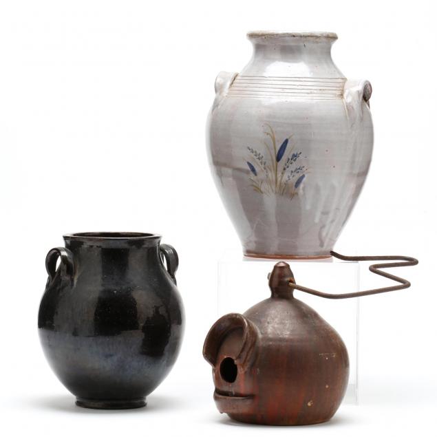 three-seagrove-pottery-items