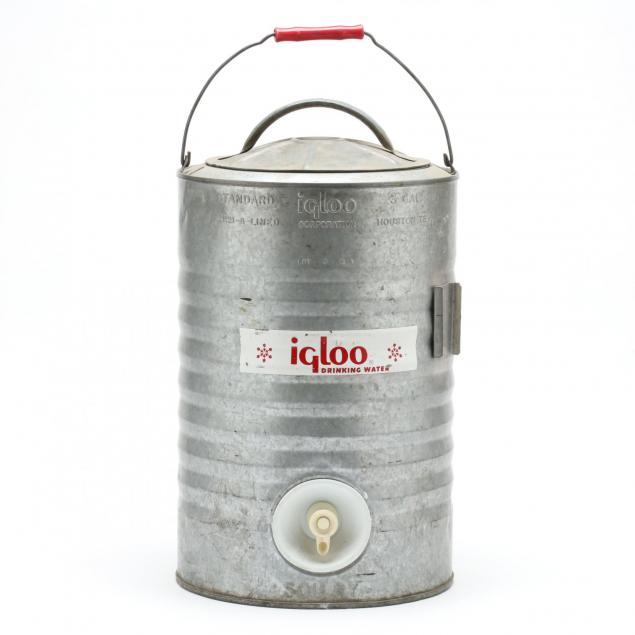 vintage-igloo-galvanized-steel-cooler