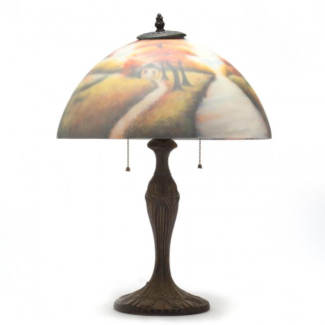 reverse-painted-glass-table-lamp