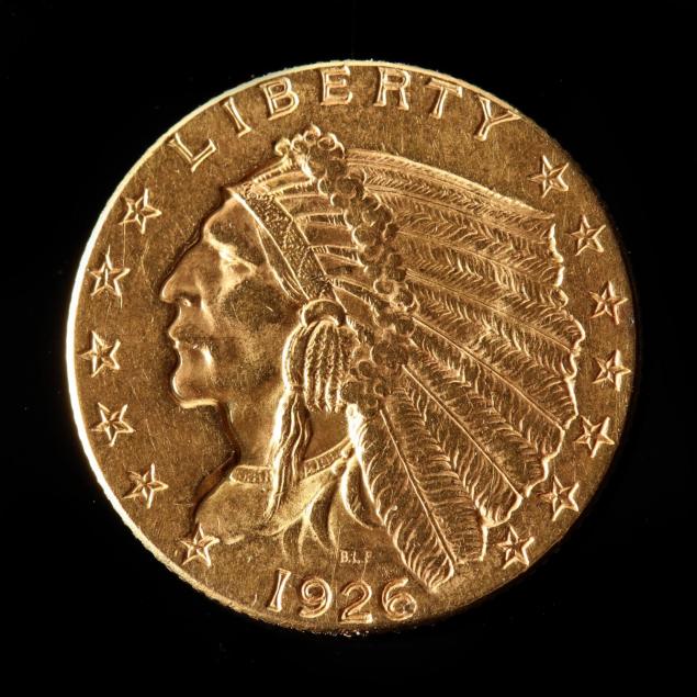 1926-2-50-gold-indian-head-quarter-eagle