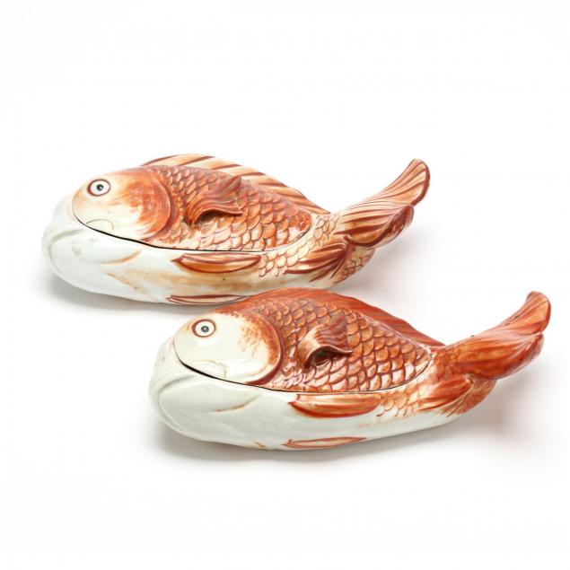 a-pair-of-carp-tureens-and-covers