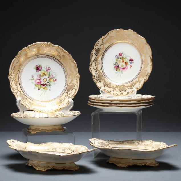 coalport-china-dessert-set