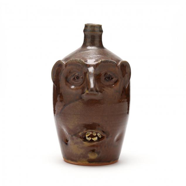 nc-folk-pottery-robert-armfield-b-1952-face-jug