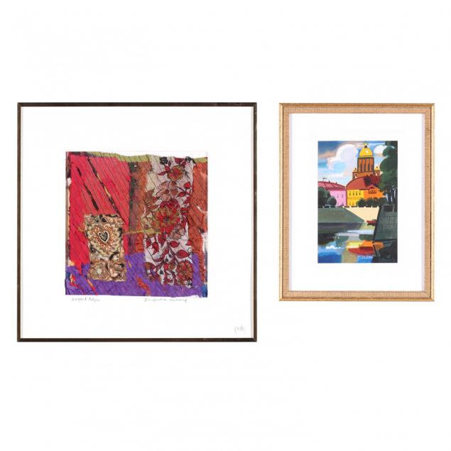 two-original-artist-signed-works