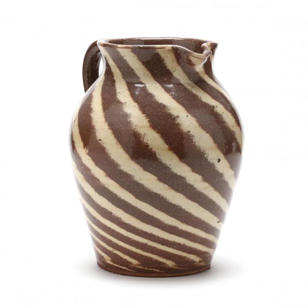 western-nc-pottery-pitcher-charles-lisk