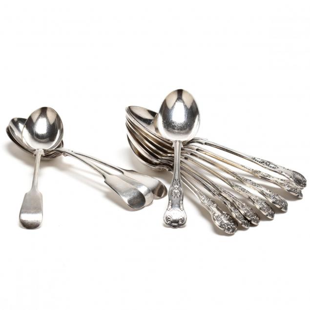 an-assembled-set-of-twelve-english-silverplate-dessert-spoons