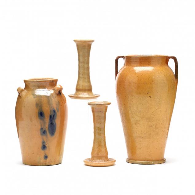 a-grouping-of-early-auman-pottery