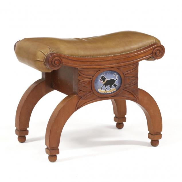 wellington-hall-contemporary-curule-bench