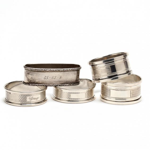 five-sterling-silver-napkin-rings
