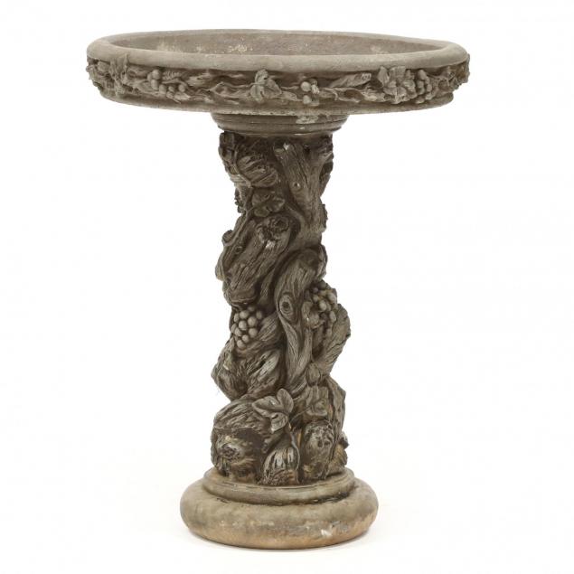 classical-style-cast-stone-bird-bath