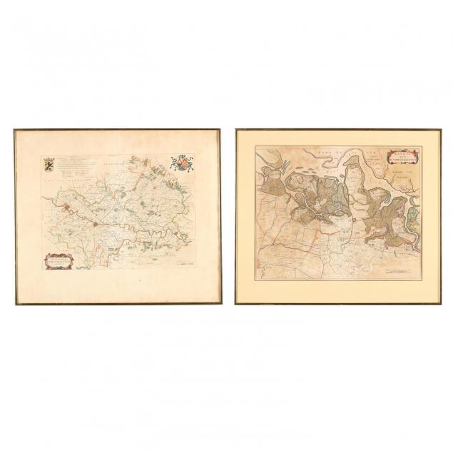 two-maps-from-joan-blau-s-i-atlas-maior-i