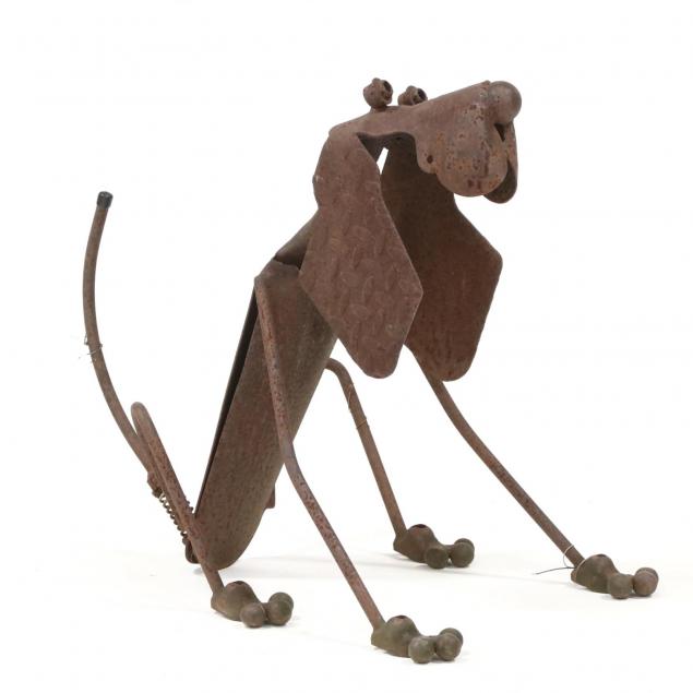 found-art-sculpture-of-a-hound