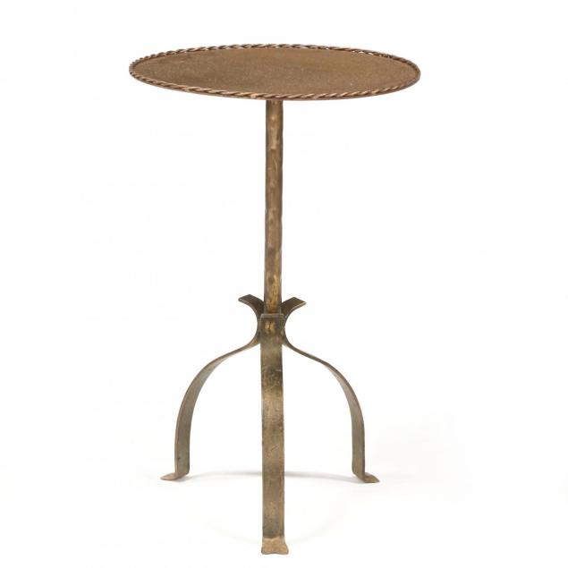 spanish-style-gilt-iron-side-table