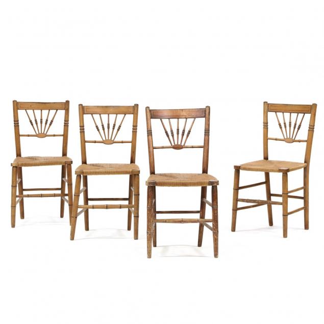 set-of-four-faux-bamboo-side-chairs