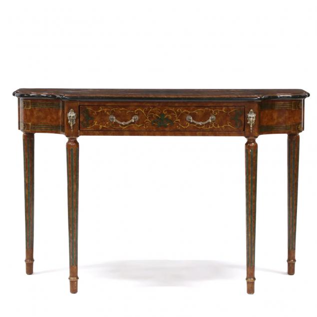 neoclassical-style-painted-console-table