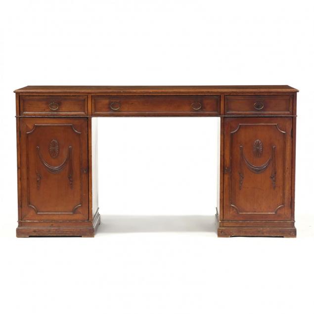 georgian-style-double-pedestal-sideboard