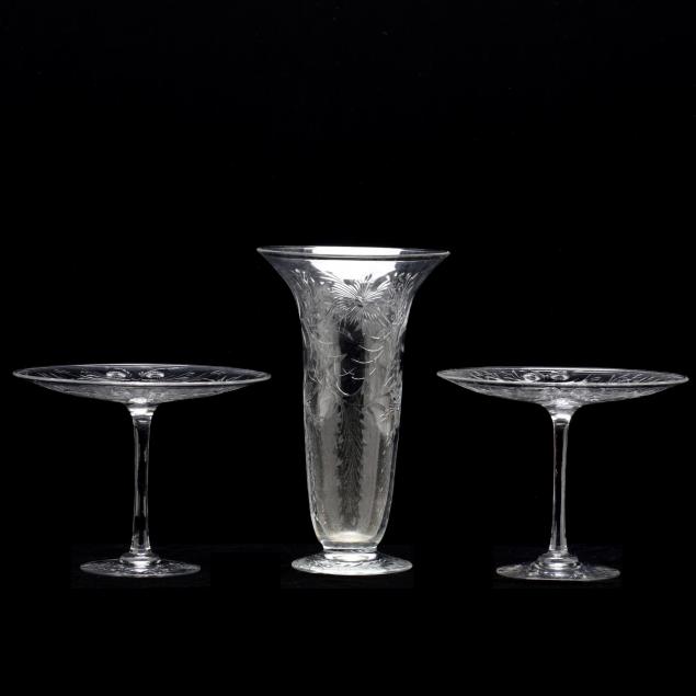 three-pieces-of-rock-crystal-engraved-glass