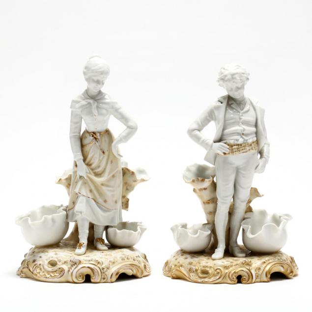 pair-of-rudolstadt-figural-porcelain-spill-vases